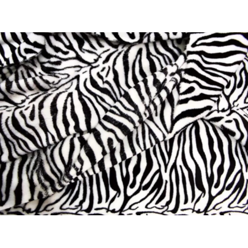 wholesale zebra design flannel fleece blanket